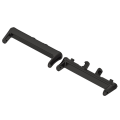 Miniatyrbilde 10 av 10: 2 stk stroppadapter Klokkebåndskontakt SORT B ​​B Black B-B