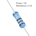 Miniatyrbillede 2 af 4: 0,1 Ohm Modstand 1W 1% Tolerance 30 STK 30 STK 30pcs