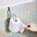 Miniatyrbillede 7 af 10: Toiletpapirholder Tissue Håndklæderulle Dispenser SORT black