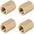 Pikkukuva 1 / 2: 4 kpl putkiliitosliitin Hex Nipple Coupler Nipple Connector