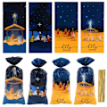 Pikkukuva 1 / 10: 50 kpl Eid Mubarak -makeiskasseja Keksipusseja TYYLIT 3 TYYLIT 3