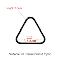 Pikkukuva 3 / 10: Jalustan runko biljardipidike 57mm 57mm