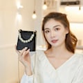 Pikkukuva 4 / 10: Chain Olkalaukku Crossbody Bucket Laukut MUSTA black