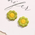 Miniatyrbilde 5 av 8: 20 stk/parti Broderi-klistremerke med små blomsterlapper 3 3 3