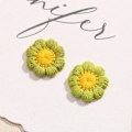 Miniatyrbilde 5 av 8: 20 stk/parti Broderi-klistremerke med små blomsterlapper 7 7 7