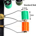 Miniatyrbilde 2 av 9: Fluebindingsmaterialer Holografisk Tinsel RØD RØD Red