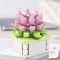 Miniatyrbillede 1 af 9: Sukkulent byggeklods Blomst F F F