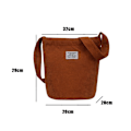 Pikkukuva 2 / 10: Vakosametti Crossbody Laukut Bucket Laukut KHAKI khaki