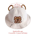 Miniatyrbillede 2 af 10: Baby Bucket Hat Solhætte KHAKI Khaki