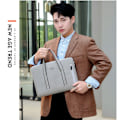 Miniatyrbillede 4 af 10: Laptoptaske Kvinder Notebook Taske GRÅ 14 14,6 TOMMER 14 14,6 TOMMER grey 14 14.6 inch-14 14.6 inch