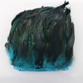 Miniatyrbillede 6 af 6: Fjer Fjer Trim SORT black