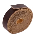 Miniatyrbillede 8 af 10: 10 Meter Læderrem Strip DIY Læder Craft MØRK KAFFE Dark Coffee