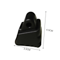 Miniatyrbillede 2 af 8: Skate Toe Stops Inline Skate Brake Roller SORT black