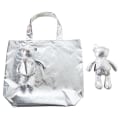 Miniatyrbild 5 av 10: Tecknad Bear Shopping Bag Tote Bag GULD gold