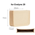 Pikkukuva 6 / 10: Käsilaukku Insert Laukku Kukkaro Liner Laukku EVELYNE 16 EVELYNE 16 Evelyne 16