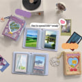 Miniatyrbillede 6 af 8: Kort opbevaringstaske Polaroid Album RØD Red