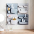 Pikkukuva 5 / 9: Seinäsäilytysteline Kylpyhuone Seinäsäilytysteline VAALEANHARMAA A A Light Grey A-A