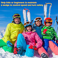 Miniatyrbild 6 av 9: Ski Beginner Wedge Ski Tip Connector 2 2 2