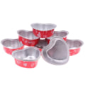 Pikkukuva 10 / 10: 10 kpl / set alumiinifolio kakkupannu Cupcake Cup #2 ILMAN kansia #2 Without Lids-Without Lids