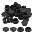 Pikkukuva 1 / 10: 16 kpl reikätulpat Uppotyyppinen paneeli Pyöreä Snap MUSTA 16 KPL black 16pcs