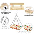 Pikkukuva 3 / 6: Bird Swing Lelut Parrot Perch Stand Riippumatto Bed