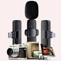 Miniatyrbild 10 av 10: Trådlös Lavalier Mikrofon Mini Mic TYPEC 1TO1 TYPEC 1TO1 TypeC 1to1