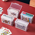 Miniatyrbild 7 av 7: Spelkort Container Poker Storage Case Game Card Box
