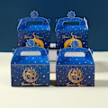 Miniatyrbild 10 av 10: 12 st Chokladgodiskakor Box Presentförpackningar C C C
