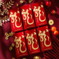 Pikkukuva 1 / 10: New Year Money Red Envelope 2024 Dragon Year universal punainen laukku 03
