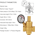 Miniatyrbillede 2 af 5: Vandtryksregulator G1/2 trykreducerende ventiltryk