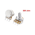Miniatyrbillede 2 af 4: Potentiometer 50K Ohm 5STK 5STK 5pcs