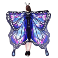 Miniatyrbilde 1 av 10: Butterfly Cape Butterfly Wings sjal 04 04 04