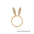 Miniatyrbillede 3 af 10: Påske Servietringe Bunny Ears Servietspænde STYLE 2 STYLE 2 Style 2