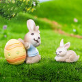 Miniatyrbilde 5 av 10: Mini påskekaninfigur Miniatyr knickknacks 3 3 3