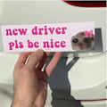 Miniatyrbilde 5 av 10: 10 stk Nice Driver Car Sticker Selvklebende Learner Driver A-10PCS