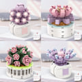 Miniatyrbillede 6 af 9: Sukkulent byggeklodsblomst A A A