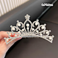 Pikkukuva 1 / 10: Crowns Hair Comb Crown Crown -hiusneula STYLE 3 STYLE 3 Style 3
