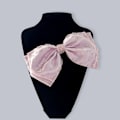 Miniatyrbillede 6 af 10: Sløjfe Stof Patch Bryst Blomst SORT 2 SORT 2 Black 2
