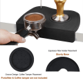 Miniatyrbild 6 av 8: Espresso Tamper Mat Kaffe Tamper Mat BRUN L brown L