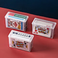 Miniatyrbild 6 av 7: Spelkort Container Poker Storage Case Game Card Box