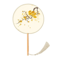 Miniatyrbild 7 av 10: 1st Silk Fan Rund Hand Fläkt 05 05 05
