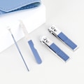 Miniatyrbild 2 av 8: 4st/ Set Manikyr Set Nagelklippare Verktyg BLÅ AA Blue A-A