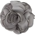 Stor tygrosblomma Brosch Blommig Brosch GRÅ grey