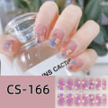 Miniatyrbild 9 av 10: Franska Nageldekaler Nail Art Sticker 1 1 1