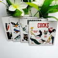Pikkukuva 5 / 8: Bird Pun Coasters Puiset lasinaluset 6kpl 6kpl 6pcs