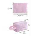Miniatyrbillede 2 af 10: Kosmetiktaske Kosmetik Organizer SORT HÅNDHOLDT TASKE HÅNDHOLDT TASKE Black Handheld bag-Handheld bag