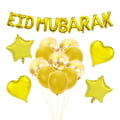 Miniatyrbillede 1 af 10: Bogstav Ballon EID MUBARAK Balloner TYPE A TYPE A