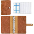 Miniatyrbillede 6 af 9: Notesbog Budgetbinder BRUN Brown