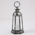 Miniatyrbillede 8 af 10: Led Lantern Candle Lantern SORT black