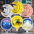 Miniatyrbilde 5 av 10: EID MUBARAK Ballonger Aluminiumfolie Ballong TYPE A